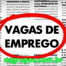 Vagas de emprego