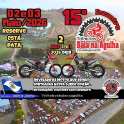 15⁰ Encontro de Trilheiros Bala na Agulha Lacerdópolis