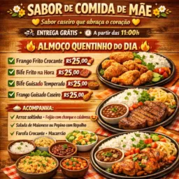 Marmitex sabor de comida de mãe 🤤🥘🫕🍝🍜🍲🍛🍣🍱
