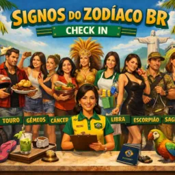 CHECK IN SIGNOS DO ZODÍACO BR 💟