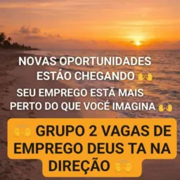 GRUPO 2 VAGAS DE EMPREGO Piracicaba  Deus ta na direção🙌