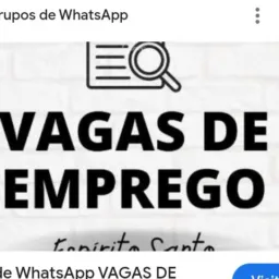 Vagas de emprego