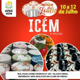 #FEIRA MUNDO DAS LOUÇAS EM ICÉM 🥰
