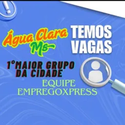 Agência de empregos água clara e região 2