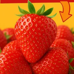 Morango natural e polpas