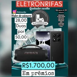 🍀ELETRONRIFAS-BOMBOX OU GRANA 💰