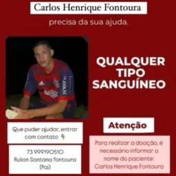 Doação de sangue  Carlos Henrinque
