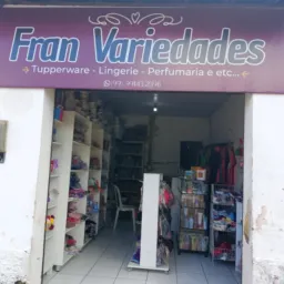 Loja da Fran: localizada na esquina do comércio do Luiz da Folha.