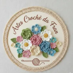 Artes crochê da Fran