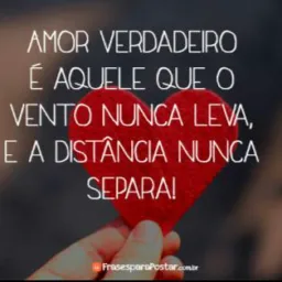 Amor verdadeiro ❤️