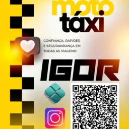 Igor moto táxi, dia e noite 🏍️🏍️🏍️
