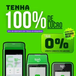 Maquininhas ton a melhor do mercado vem ser ton💚