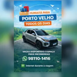 🚗🛻Uber para Porto velho e Humaita