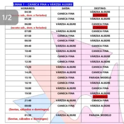 TARIFA ZERO🚍(TODAS AS LINHAS) GRUPO 2