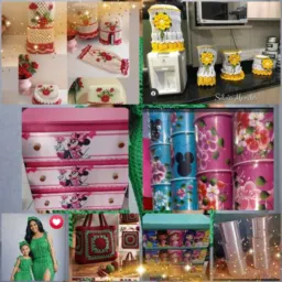 Artesanato , louças cama mesa banho.varejo e atacado 🧶👚👖🩲👙👠🩳👗