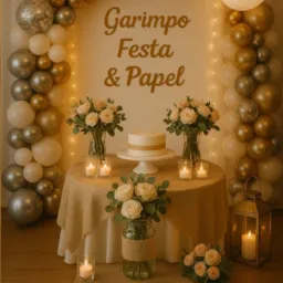 🔎 Garimpo Festa & Papel 🎈📝