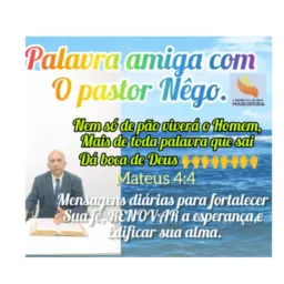 Palavra amiga, com o pastor nêgo