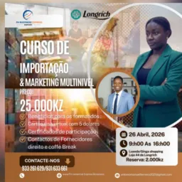 Curso de Importação e Marketing Multinível 26 de Abril de 2026