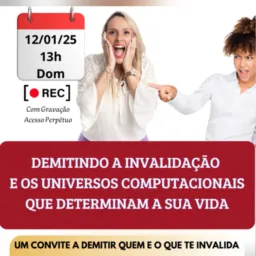 DEMINTINDO A INVALIDAÇÃO DA MINHA VIDA; PERMITINDO O DINHEIRO ENTRAR
