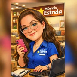 Vendedora Bianca ⭐️Moveis Estrela⭐️