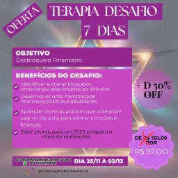 Desafio Desbloqueio financeiro 7 Dias