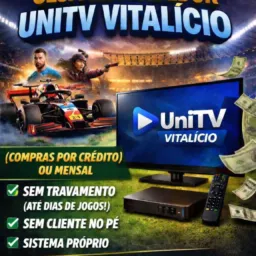 Unitv vitalicio/revendedor ipt√