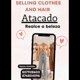 Selling clothes and hair (Atacado)🇿🇦🇨🇳🇹🇿🇧🇷