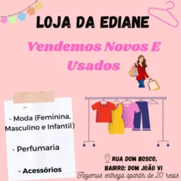 Bazar da Ediane novos e seminovos e perfumaria...👙🩱👖👗💍💄👜