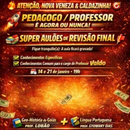Aulão Pedagogo Nova Veneza e Caldazinha