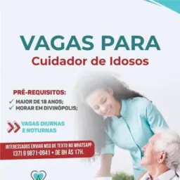 VAGA CUIDADORAS(OS) E TÉCNICO DE ENFERMAGEM SÃO PAULO E REGIÕES I