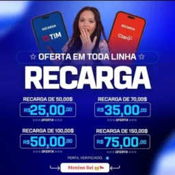 👑RECARGASREI & CIA👑 💳💸📳✅❤️