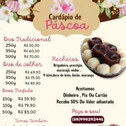 Encomenda de ovos de Páscoa