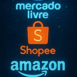 Compras fácil Mercado Livre Shopee e Amazon