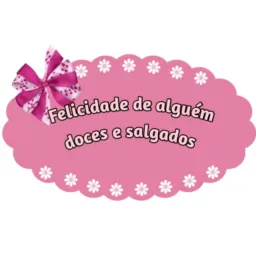 Felicidade de alguém doces e salgados