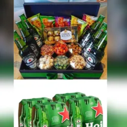 Rifa dois pack de Heineken + 1 cesta de petisco