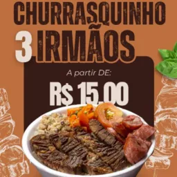 Churrasquinho 3 irmãos 🥗