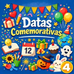 4️⃣🌹DATAS COMEMORATIVAS 🌹