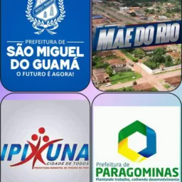 SAO MIGUEL MAE DO RIO AURORA IPIXUNA PGM ULIPA SANTA MARIA DOM ELISEU S.D.CAPIM CONCÓRDIA IRITUIA