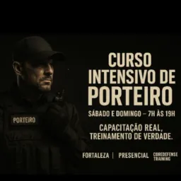 Curso de Porteiro para profissionais da área de segurança para quem quer entrar no mercado