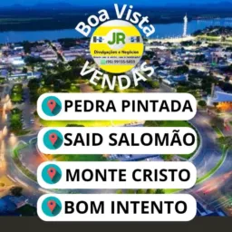 VENDAS PEDRA PINTADA, SAID SALOMÃO, MONTE CRISTO E BOM INTENTO.