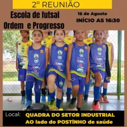 Escola de FUTSAL ORDEM E PROGRESSO