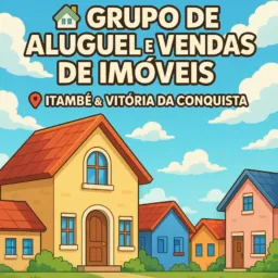 🏡 GRUPO DE ALUGUEL E VENDAS DE IMÓVEIS
📍Itambé & Vitória da Conquista