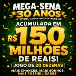 🍀✨MEGA SENA 30 ANOS✨🍀