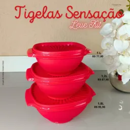 Show de prêmios Tupperware kits do Boticário e Natura