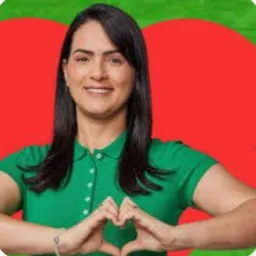 Futura deputada Juliana 💚💚💚