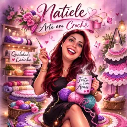 Grupo de vendas da Natiele artes em crochê 🧶