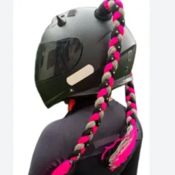 Trança pra capacete