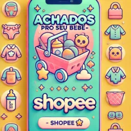 🛍️ Achados Imperdíveis pro Seu Bebê - Shopee 🚼