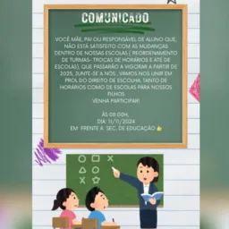 Organização da concentração de mãe pela nossa voz