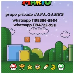 Grupo de games japa games.   Grupo formado para,Vendas em particular.